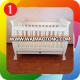 wooden baby cot/baby crib/baby cot bed